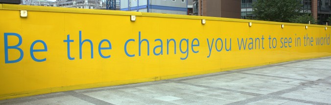 Be the Change, Feggy Art, Flickr