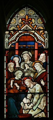 Jesus Washing Feet, Fulbourn St. Vigor, Steve Day, Flickr