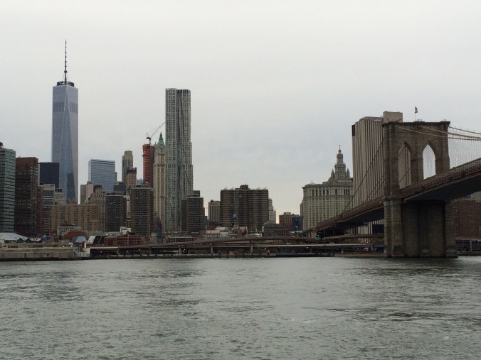 Brooklyn Bridge from the East River